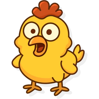 Poule effrayĂ©e â Chicken Banana