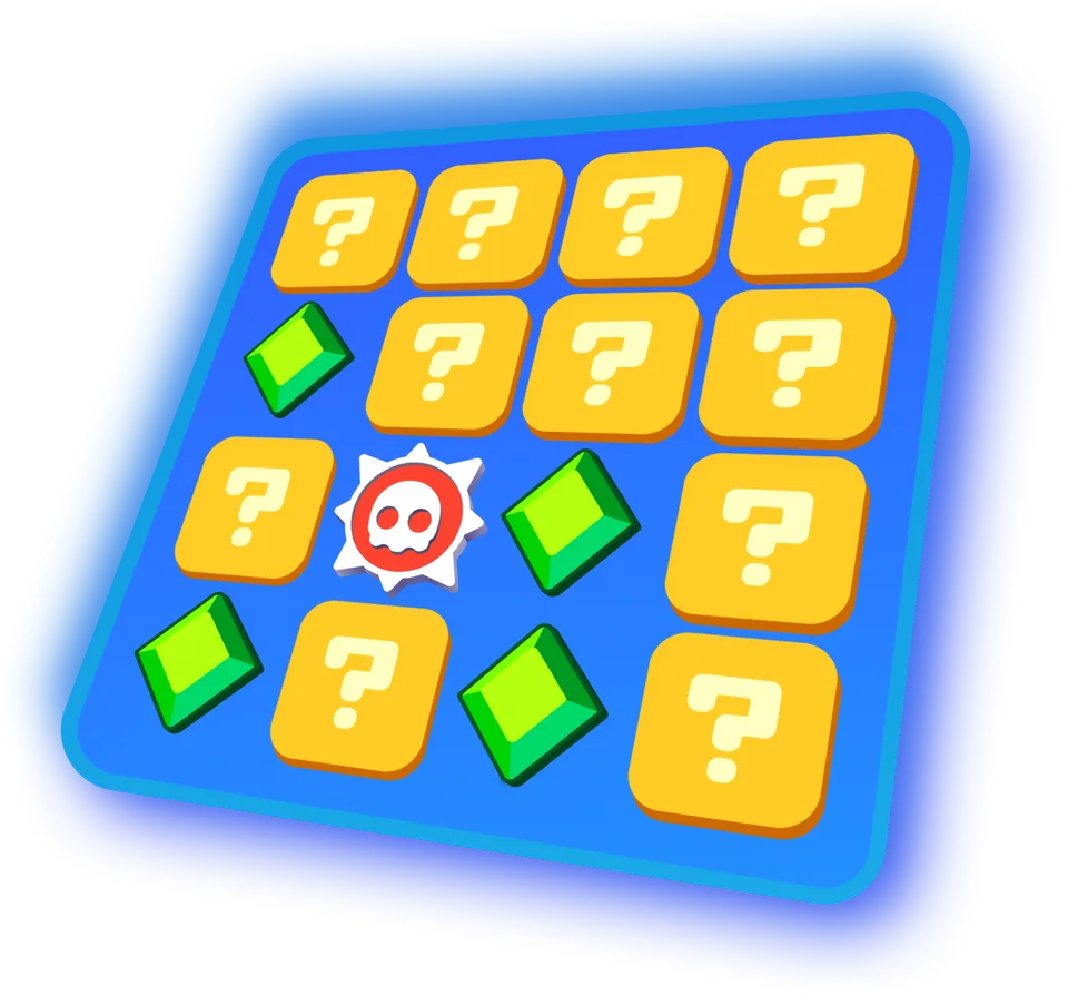 Le plateau de jeu – Mines
