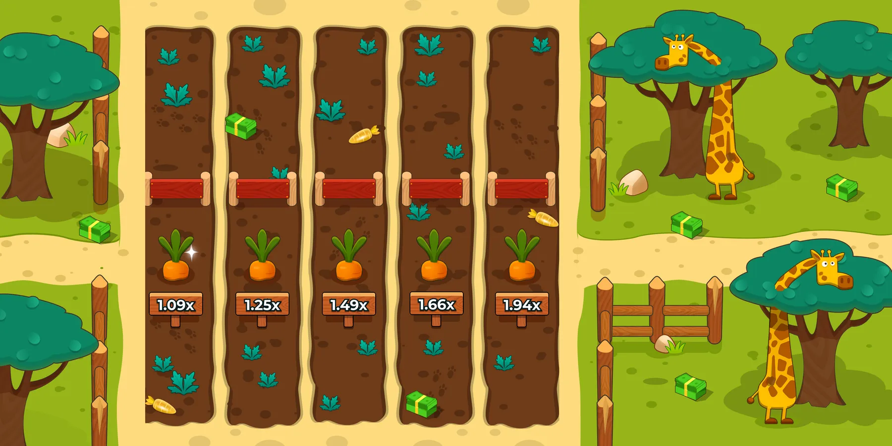 Rabbit Road: artwork original d'InOut Games