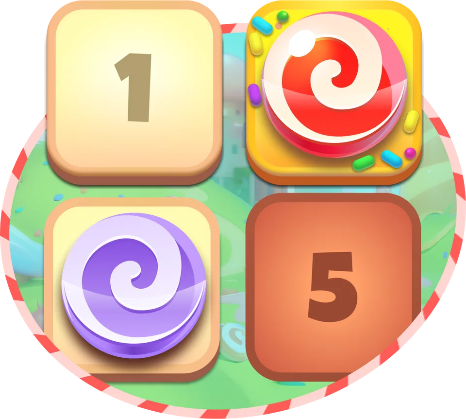 Das Spielraster – Sweet Keno